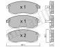 Колодки тормозные (передние) Nissan 200/Altima/Maxima/Sentra 88-06, фото 10 - интернет-магазин Auto-Mechanic