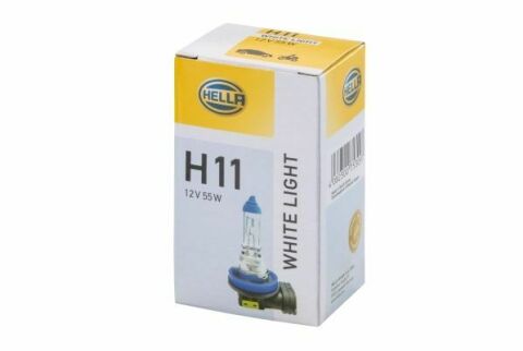 H11 12V 55W Лампа розжарювання WHITE LIGHT UP TO 300h, UP TO 4200 KELVIN