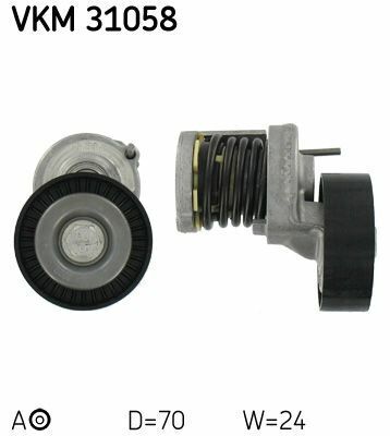 Натяжник ременя генератора VW Caddy/T5/T6/Crafter 2.0TDI/1.6TDI 09-19 Натяжник ременя генератора VW Caddy/T5/T6/Crafter 2.0TDI/1.6TDI 09-19