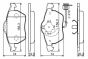 Колодки тормозные (передние) Audi A4/A6/Skoda Superb/VW Passat 1.9TDI/2.5TDI 96-(с датчиками)(ATE), фото 14 - интернет-магазин Auto-Mechanic