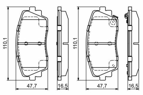 Колодки гальмові передні Picanto 11- KIA