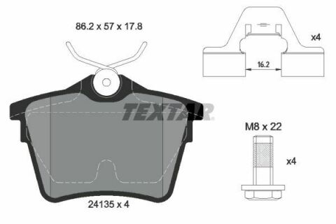 Тормозные колодки (задние) Peugeot 407 1.6-2.0 HDI 04- (Lucas) Тормозные колодки (задние) Peugeot 407 1.6-2.0 HDI 04- (Lucas)