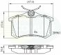 CBP0797 Comline - Тормозные колодки для дисков, фото 1 - интернет-магазин Auto-Mechanic