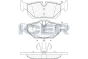 Колодки тормозные (задние) BMW 1 (E81-82/E87-88)/3 (E90-93) 04-13/X1 (E84) 09-15, фото 4 - интернет-магазин Auto-Mechanic