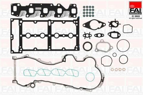 FAI FIAT Комплект прокладок верхний без прокладки ГБЦ Doblo,panda,Opel 1.3D 03-