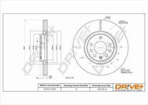 DP1010.11.0361 Drive+ - Гальмівний диск