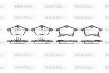 Гальмівні колодки пер. Astra G 98-05 (ATE)