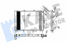 Радиатор кондиционера Renault Kangoo 2001– Радиатор кондиционера Renault Kangoo 2001–