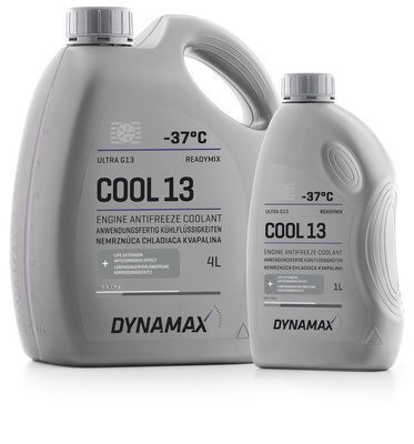 Антифриз G13 DYNAMAX COOL ULTRA (фиолетовый) -37°C готовый (4L)