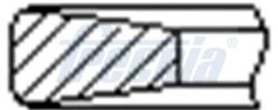 Кольца поршневые STD (1CYL) KIA/HYUNDAI 85.4 (2.5/2/3) D4HB