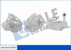 Масляний радіатор Fiat Bravo II, Doblo, Linea, Opel Combo 2012–