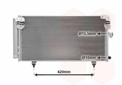 Радиатор кондиционера (с осушителем) Subaru Legacy IV/Outback 2.0-3.0 03-09