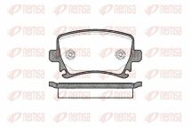 Колодки гальмівні дискові задні VW PASSAT B7 10-15, Golf VI 09-14, Tiguan 08-16, Caddy III 04-15; AUDI A4 04-08, A4 07-15, A3 03-12, A6 04-11; SKODA Octavia A7 13-19, Octavia A5 04-13, Superb 01-08, Superb 08-15; SEAT Leon 05-12, Leon 12-20, Ibiza 09-17, Altea 09-15