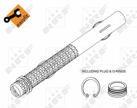 Осушитель кондиционера BMW X5 (E70/F15/F85)/X6 (E71/E72/F16/F86) 07-