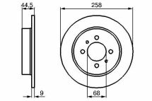 Диск тормозной задний NISSAN ALMERA Диск тормозной задний NISSAN ALMERA