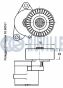 Ролик натяжной astra j 2.0 09-, insignia a 2.0 08-, zafira tourer c 2.0 11-, фото 2 - интернет-магазин Auto-Mechanic