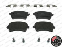 Комплект гальмівних колодок з 4 шт. дискові