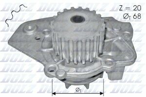 Насос води Citroen BX 1.9D 87-,C15 1.8D,309,405,Rover PEUGEOT