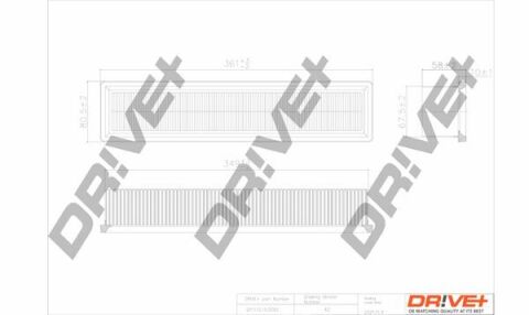 DP1110.10.0097 Drive+ - Фільтр повітря