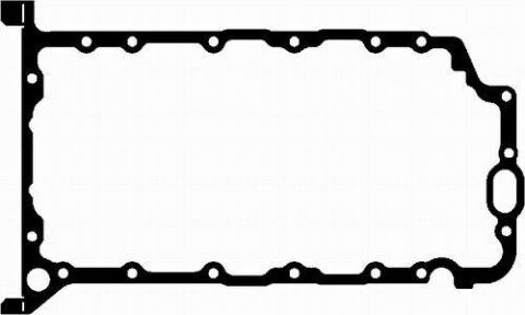 Прокладка піддону картера металева