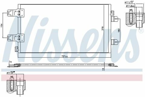 Конденсер RN MASTER II(98-)2.5 dCi(+)[OE 7701066110]