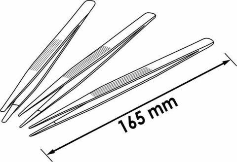 Набор пинцетов (3шт)