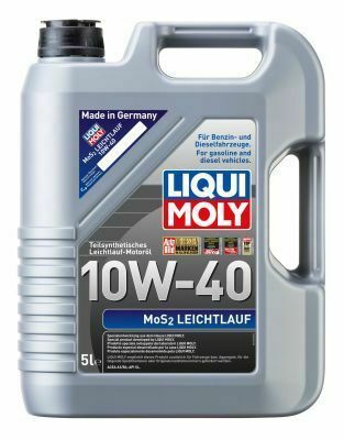 Моторное масло LIQUI MOLY LEICHTLAUF MoS2 10W-40, 5 литров