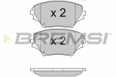 Тормозные колодки пер. Toyota RAV4 94-05 (Sumitomo)