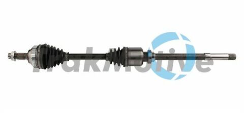 TRAKMOTIVE CITROEN Піввісь правий. з ABS L=872mm 25/24 зуб. XSARA Break 2.0 HDi 109 01-05, ZX Break 1.9 TD 93-97