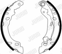 JURID FIAT Щеки тормозные Panda,500,Ford Ka 03-