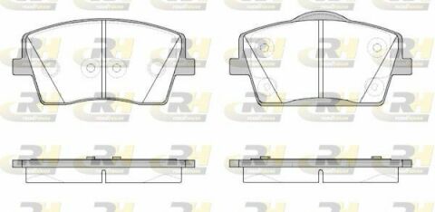 Комплект тормозных колодок, дисковый тормоз