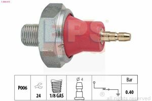 EPS OPEL Датчик давления масла ASTRA,CORSA 82- (0,4bar)