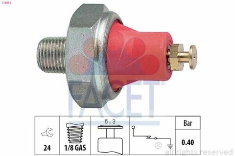 Датчик давления масла Toyota Hilux/Land Cruiser/Haice/Corolla/Carina/Mazda 626/323 0.8-4.2 81-