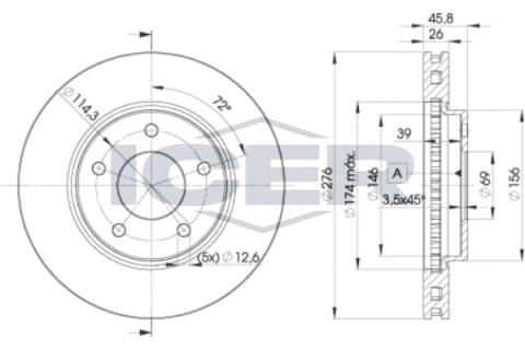 Гальмівний диск
