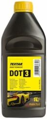 Тормозная жидкость TEXTAR DOT3, 1 литр