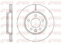 Диск гальмівний задн.(вентил.) VW T5 03- (294*21,9)