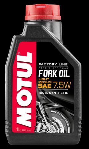 Олива 7.5W для мотовилок Fork Oil Light/Medium (1L) 101127/105926