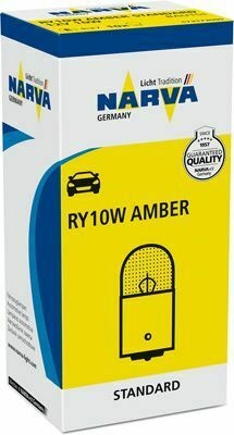 Автолампа RY10W 12V 10W BAU15s Standard (Amber)