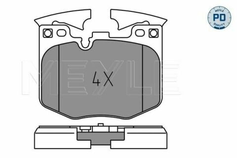 Колодки тормозные (передние) BMW 3 (G20) 18-/5 (G30/F90)/7 (G11/G12) 15- (Brembo)