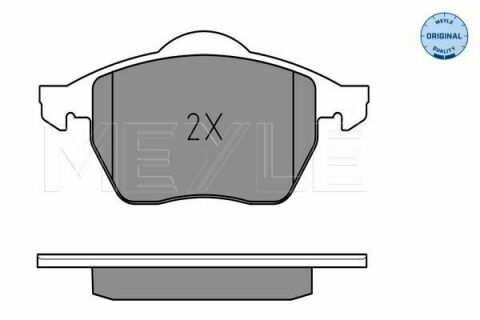 Колодки гальмівні (передні) Seat Alhambra/VW Sharan 1.8-1.9 TDI 95-10