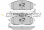 Гальмівні колодки пер. Nissan Qashqai 07-13/Pathfinder 05- (sumitomo), фото 2 - інтерент-магазин Auto-Mechanic