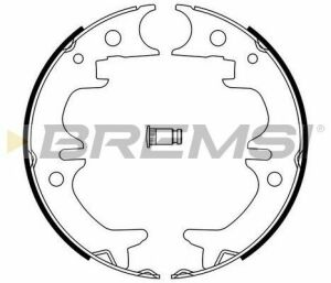 Колодки ручного гальма Avensis/Camry/Celica 93- (170x40)