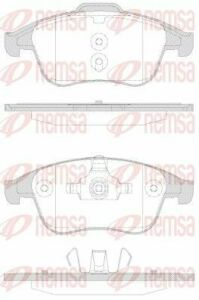 гальмівні колодки передні renault megane iii, scenic 09-