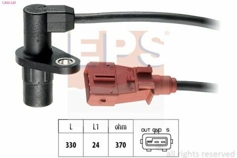 EPS PEUGEOT Датчик оборотов двигателя Partner,106-405,Citroen Berlingo,Xsara 1.0/1.6