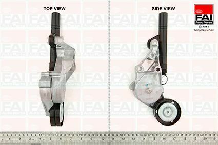 FAI VW Натяжной ролик Audi A3,Skoda Octavia,Golf IV,Polo 1.9TDI (дв.AHF,ALH,ASV) 96- В СБОРЕ С