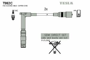 Кабель запалювання к-кт TESLA Mercedes1,8