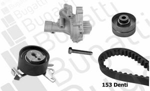 К-кт грм (насос + 2 ролика + ремень) c4 i 2.0 16v 04-07, c5 ii 1.8 16v 04-05, jumpy 2.0 и 16v 00-06, fiat scudo 2.0 2-0. 10, peugeot 206, 307, 406, 407, 607