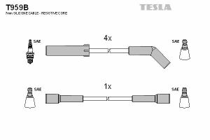 Кабель запалювання к-кт TESLA Citroen XM,Peugeot 605 89-99 2,0