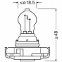 Автомобильная лампа OSRAM 1 шт.  PS19W PG20-1 12V 19W, фото 3 - интернет-магазин Auto-Mechanic