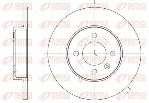 Диск гальмівній перед..golf 3/4, passat seat toledo, inca